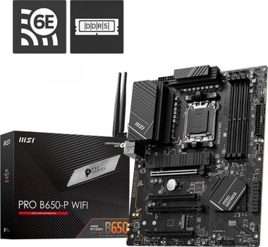 Материнская плата msi Pro b650-p wifi Socket am5