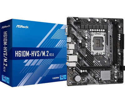Материнська плата asrock h610m-hvs/m.2 r2.0