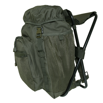 Рюкзак з розкладним стільцем 20л MIL-TEC Olive 14059001
