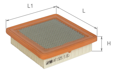 Фильтр воздуха Alpha Filter SUBARU Forester (SH), (SJ), Impreza III (G3, GH, GR), Impreza IV (GJ,GP), Legacy III, IV, V (AF1925S)