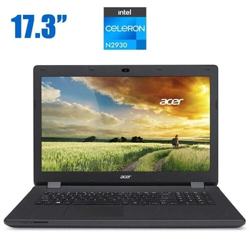 Ноутбук Acer Aspire ES1-711 / 17.3" TN / Celeron N2940 (4 ядра по 1.83-2.25 GHz) / 4GB DDR3 / 320GB HDD / HD Graphics / WebCam б/у
