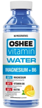 Вода OSHEE Vitamin Water Magnesium + B6 555 мл Лимон - Апельсин