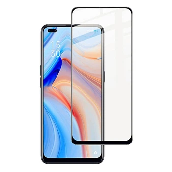 Стекло защитное PowerPlant Full screen OPPO Reno4 Lite, Black (GL609222)