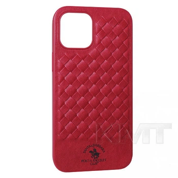 Чохол Polo Ravel Leather Case для iPhone 13 6.1" Garnet Red