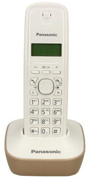Телефон стаціонарний Panasonic KX-TG1611 PDJ Beige