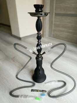 Високий кальян на 2 трубки на 2 персони Hookah Denim 56 см