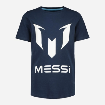 Koszulka młodzieżowa chłopięca Messi C099KBN30001 152 cm Granatowa (8720386951933)
