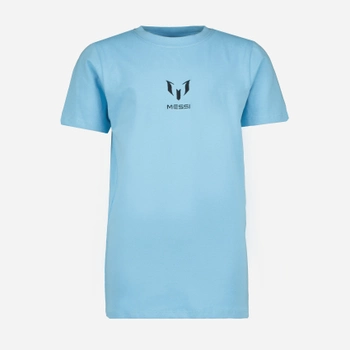 Підліткова футболка для хлопчика Messi C099KBN30009 164 см Блакитна (8720834087788)