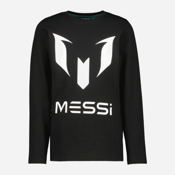Підліткова футболка з довгими рукавами для хлопчика Messi C107KBN30001 176 см Чорна (8720834047201)