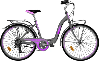 Велосипед VNC Riviera A3 26" M/16" Серый (V4A3-2644-GP)