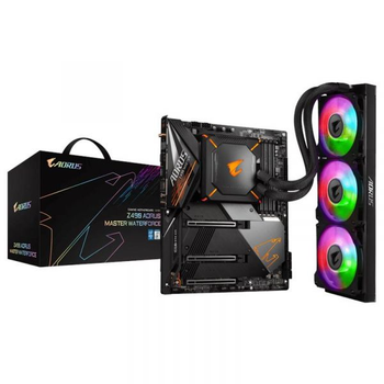 Материнская плата Gigabyte z490 aorus master Waterforce (s1200, z490)