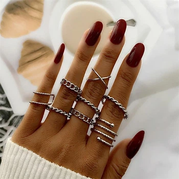 Набор колец из нержавеющей стали Rings Party FN0180746-2 (ZL0000746-2) 153