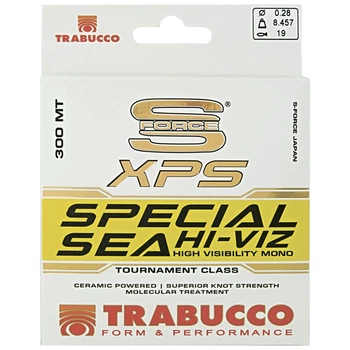 Волосінь Trabucco S-Force XPS SPECIAL SEA HI-VIZ 600м 0.25мм 6,67кг