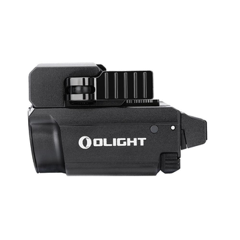 Фонарь на оружие Olight Baldr Mini, Черный, тактический фонарь на оружие на Пикатинни / Вивер, зеленый ЛЦУ