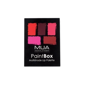 Палетка помад для губ MUA Makeup Academy Paint Box - Rose Rouge