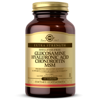 Натуральная добавка Solgar Glucosamine Hyaluronic Acid Chondroitin MsM