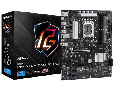 Материнська плата ASRock Z690 PHANTOM GAMING 4/D5
