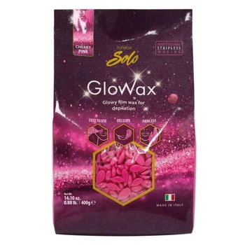 Горячий воск в гранулах Italwax Glowax Cherry Pink - Розовая Вишня 400 г. (для лица)
