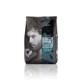 Гарячий віск у гранулах Italwax чоловічий Pour Homme Barber Edition (для обличчя), 500гр.