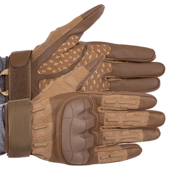 Перчатки тактические с закрытыми пальцами Military Rangers BC-9879 Цвет: Хаки размер: L