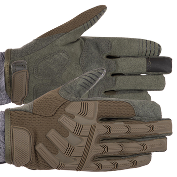 Перчатки тактические с закрытыми пальцами Military Rangers BC-9875 размер: L Цвет: Оливковый