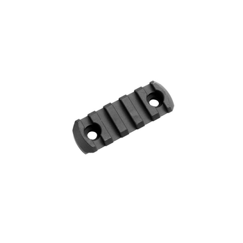 Планка Picatinny для кріплення на M-LOK алюмінієва Magpul Aluminum RIS Rail - 5 slot. Чорний. MAG581-BLK