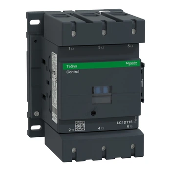Контактор Schneider Electric TeSys D 3Р 115A 3НО+1НЗ 220В 50Гц LC1D115M5