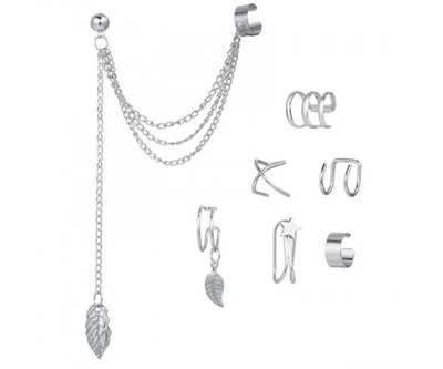 Набор бижутерия серьги-клипсы-каффы из медицинской стали LATS Clip Earrings 5007625-66935 159