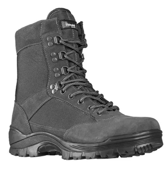 Ботинки тактические демисезонные Mil-Tec Side zip boots на молнии серые 12822108 размер 45