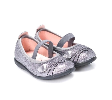Балетки для дівчинки Gioseppo 24р сірий (41615 Silver)