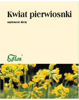 Трава FLOS Квітки примули пригнічує ріст бактерій 50 г (FL323)