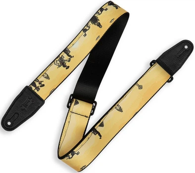 Гитарный ремень LEVY'S MP2CAL-001 2″ Poly Calaca Guitar Strap – Mariachi