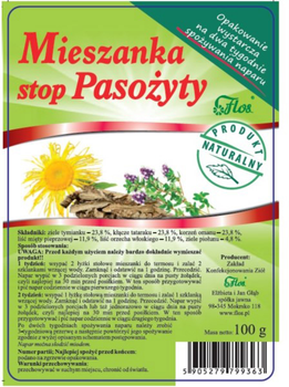 Mieszanka na pasożyty FLOS 100 g (FL363)