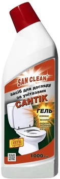 Засіб для чищення унітазів San Clean Сантік 1000 г (4820003545928)