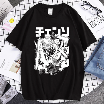 Футболка чорна LOYS Аніме zero black white style XXL