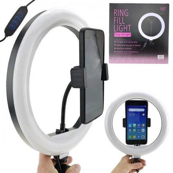 Світлодіодна кільцева лампа Ring Fill Light RL 10/QX260 (діаметр 26 см)
