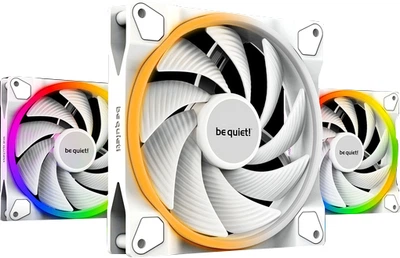 Zestaw wentylatorów be quiet! LIGHT WINGS WHITE 140 mm PWM 3 sztuki (4260052190258)