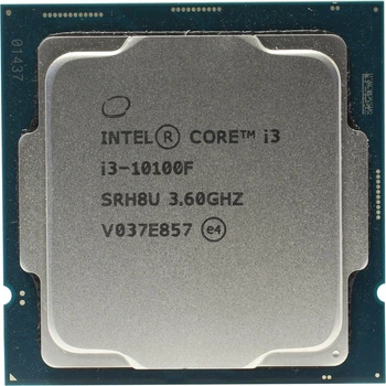 Процессор Intel Core i3 10100F (CM8070110100F) (Socket 1200, 8T, 4.3 ГГц, Box) Б/у