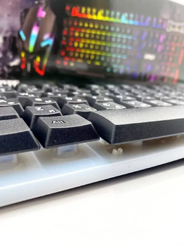 Клавіатура Linmony k-20 keyboard combo HS-358 з RGB підсвічуванням + мишка