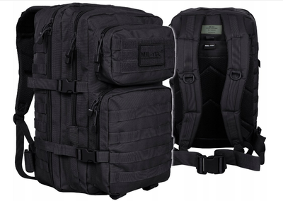 Рюкзак тактический 36 литров Assault MIL-TEC Black 14002202