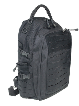 Рюкзак тактичний 20 літрів MIL-TEC Mission Pack Laser Cut, Black 14046002