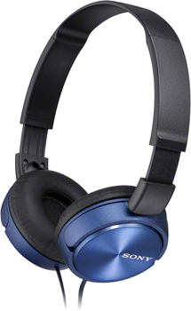 Słuchawki Sony MDR-ZX310AP Niebieskie (RTVSONSLU0133)