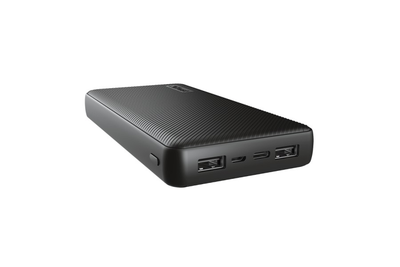 Надшвидкий павербанк TRUST 20000 mAh FAST (15Ват) з ЕКО матеріалів (працює з WiFi роутером) (24676)