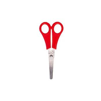Дитячі ножиці кольорові "C" COLOR-IT 508, 13 см Червоний