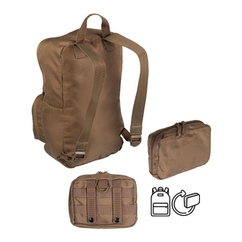 Рюкзак тактичний Mil-Tec US Pack Ultra Compact 15 л Coyote