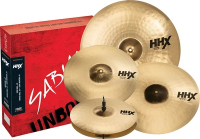 Набор тарелок для барабанов SABIAN HHX Performance Set (Brilliant)