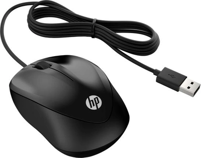 Mysz HP Wired 1000 USB Black (4QM14AA)
