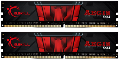 Оперативна пам'ять G.Skill DDR4-2400 16384MB PC4-19200 (Kit of 2x8192) Aegis (F4-2400C17D-16GIS)