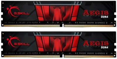 Pamięć RAM G.Skill DDR4-2400 8192MB PC4-19200 (zestaw 2x4096) Aegis (F4-2400C17D-8GIS)