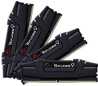 Pamięć RAM G.Skill DDR4-3600 32768MB PC4-28800 (zestaw 4x8192) Ripjaws V Black (F4-3600C16Q-32GVKC)